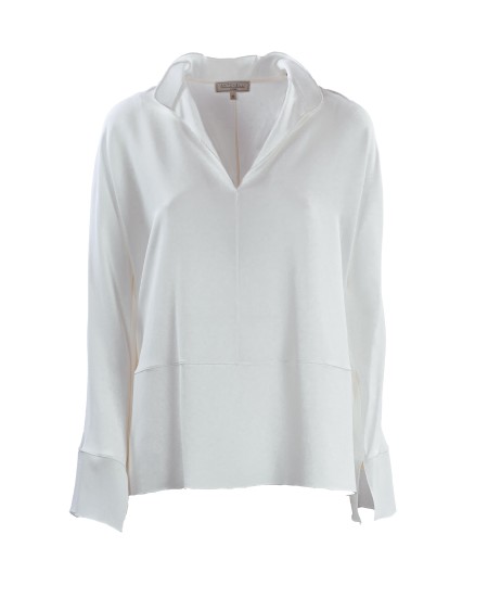 Shop ANTONELLI  Camicia: Antonelli camicia "Alfonso" in seta.
Scollo V.
Maniche lunghe.
Vestibilità morbida.
Composizione: 52% Seta 48% Acetato.
Fabbricato in Italia.. ALFONSO K1156 779-001
